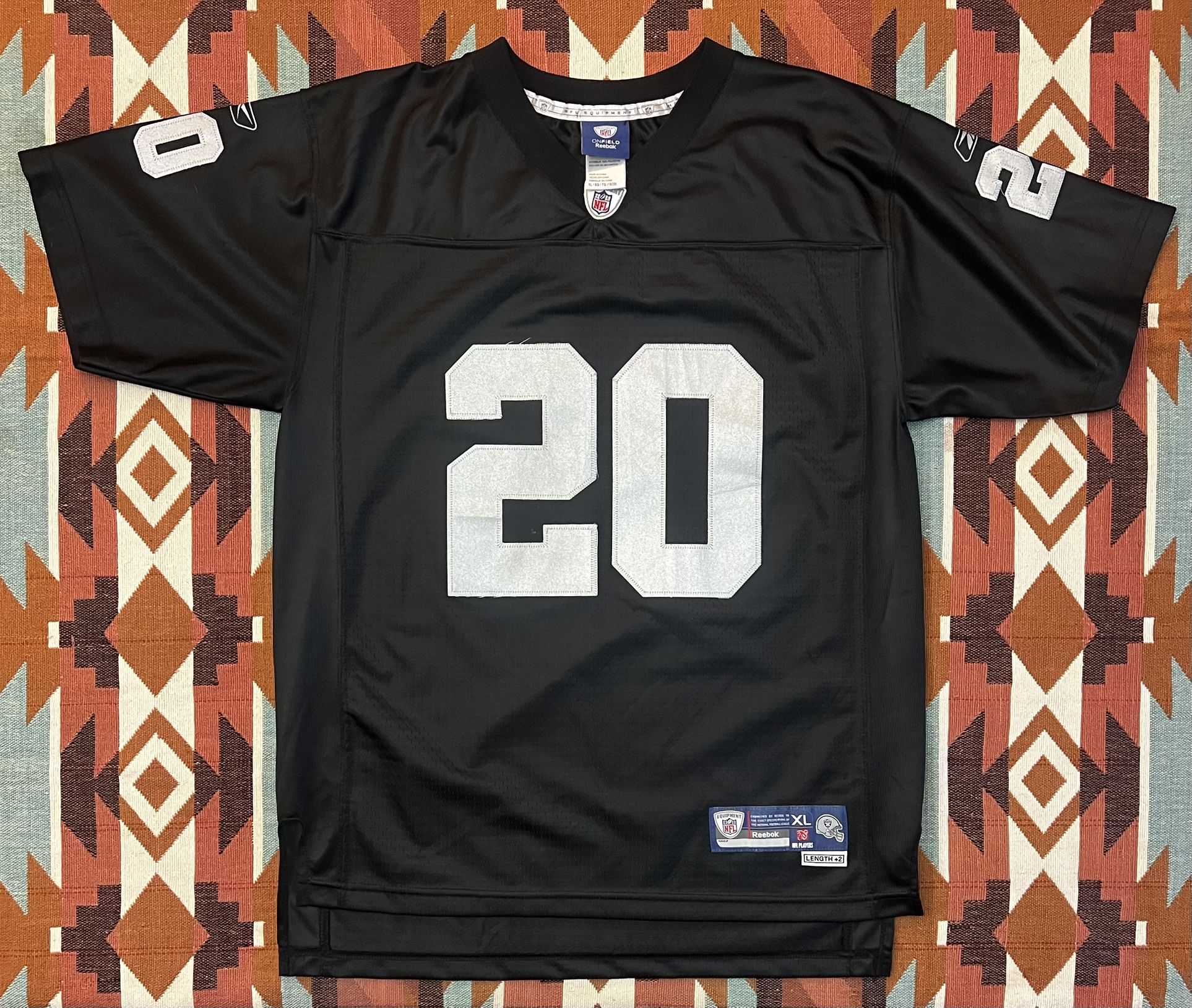 NFL Reebok Oakland Raiders Darren McFadden #20 Stitched Jersey Kids/Youth XL