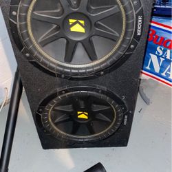 Kicker 12s And Kicker Amp