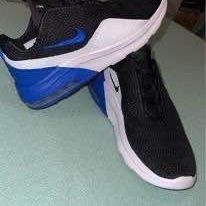 Men’s/boys size 7 brand new Nike Air Max Motion 2. Black/Royal/White bought but didn’t fit. no box