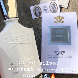 Creed silver mountain water