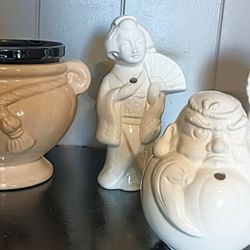 Vintage Japanese Tiki Mug Set 