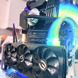 Liquid Cooling Gaming PC — i9 10900K / RTX 3080 / 64GB DDR4 / 1TB SSD / 750W PSU (Fresh Build)