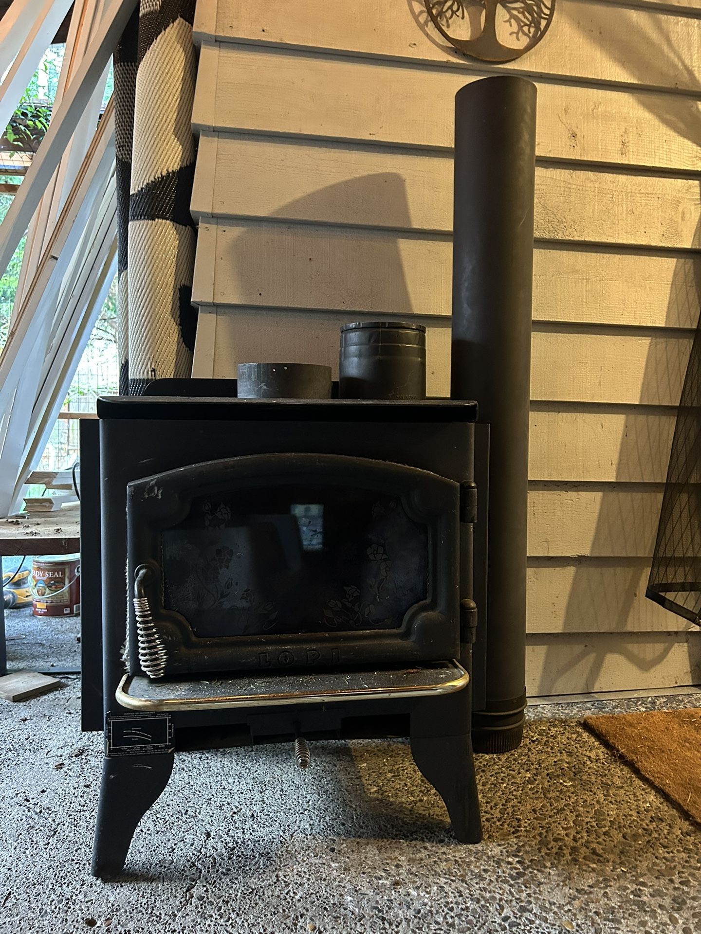 LOPI Wood Burning Fireplace