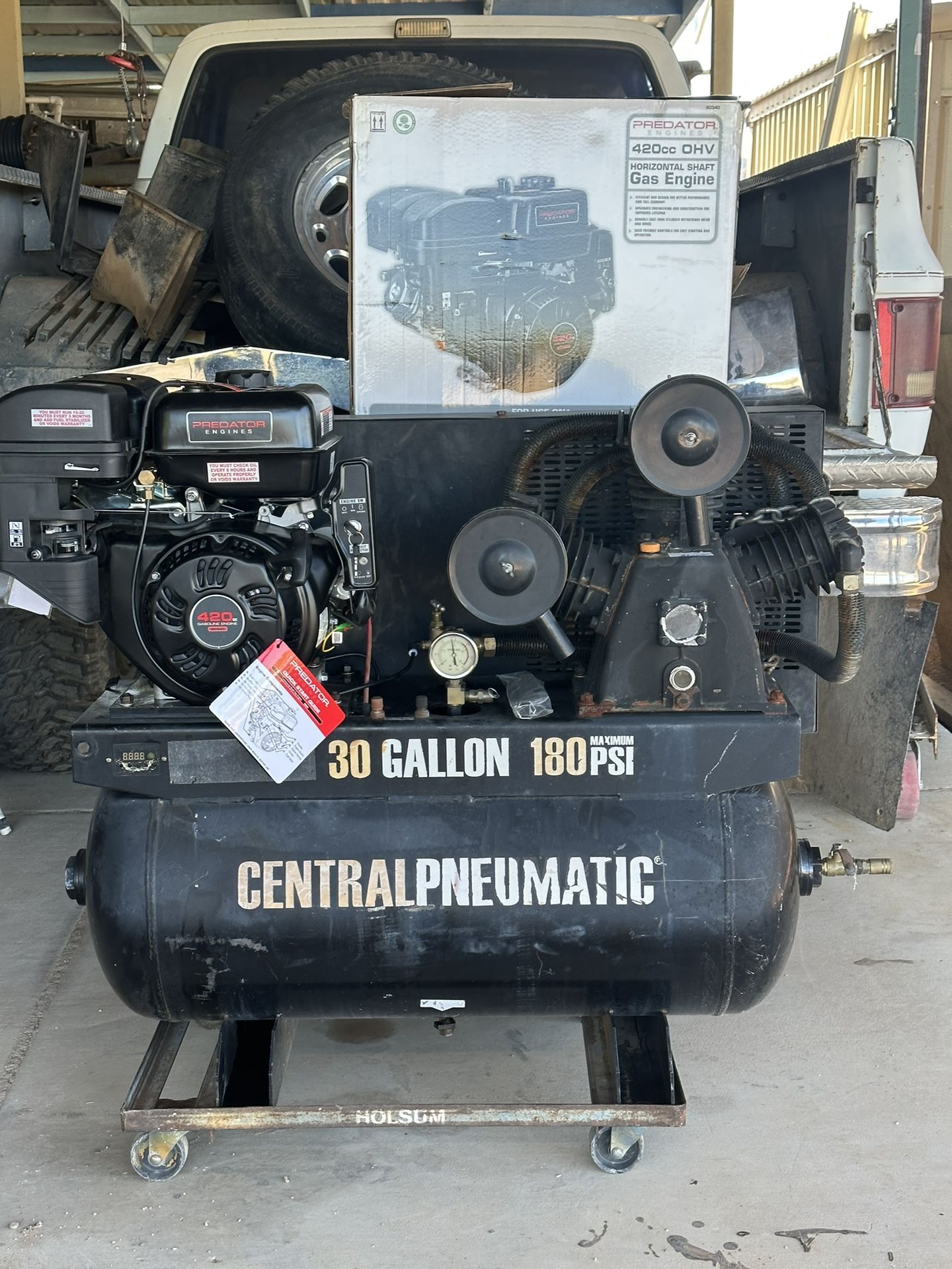 30 Gallon Gas Compressor