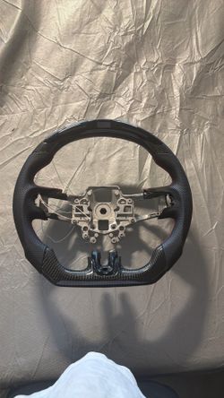 Mustang carbon fiber wheel led