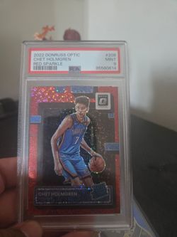 NBA CARDS - CHET HOLMGREM PSA 9