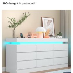 Unopened white dresser from amazon