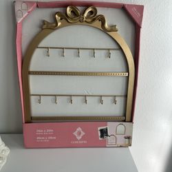 Gold Jewelry Organizer 
