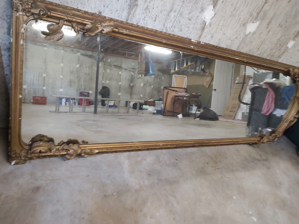 10 Foot 6 Inch Antique Mirror $1000 Or Trade 