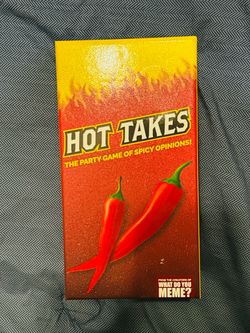 Hot take party game