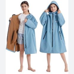 Kids Waterproof Changing Robe/ Surf Pancho