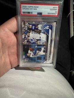 PSA 10 Shohei ohtani 884 live now Topps chrome