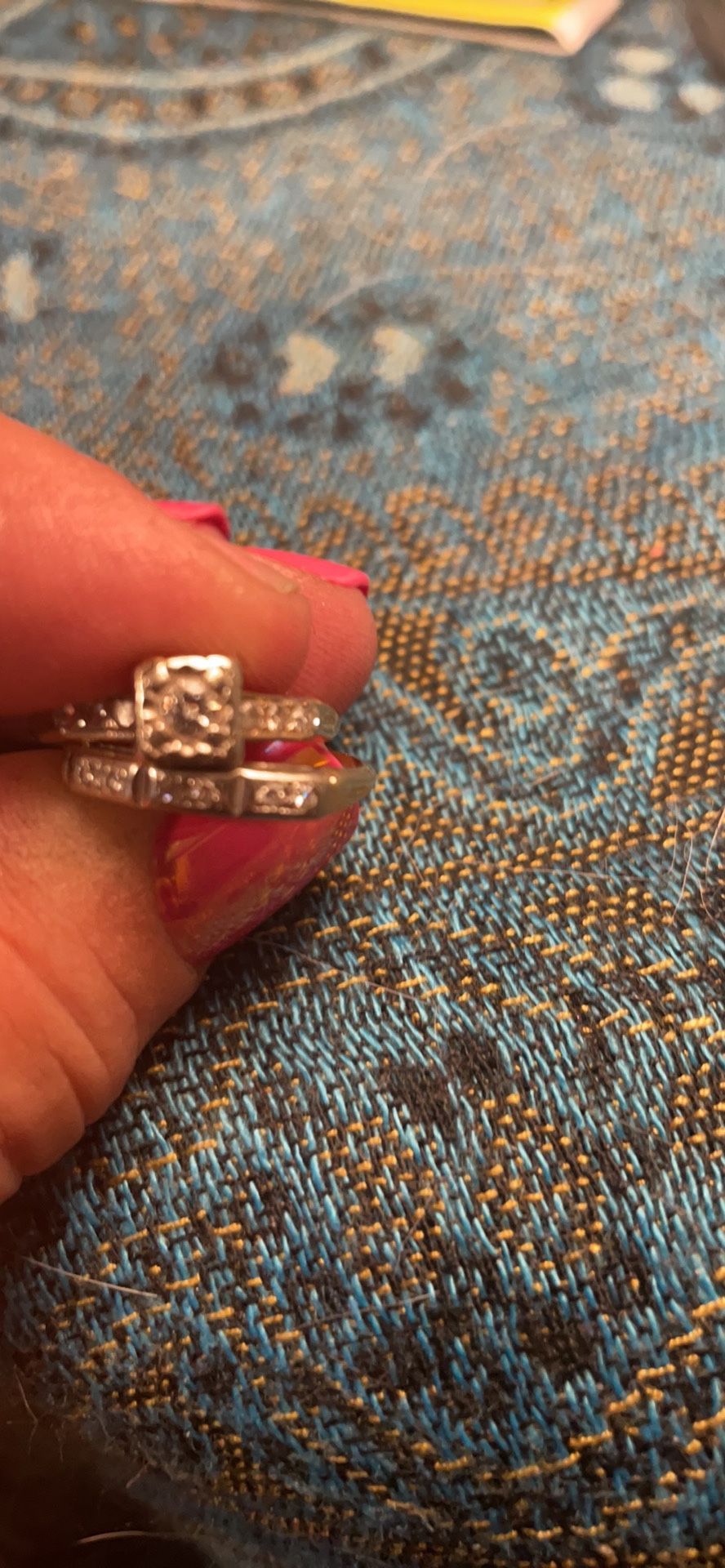 Wedding Band/engagement Set