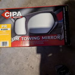 Slide on towing mirrors