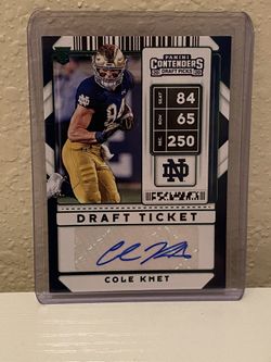2020 Cole Kmet Auto 