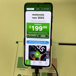 Motorola Razr 25 only $199.99 At cricket wireless she