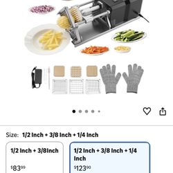 Tools/Kitchen Tools/commercial French Fry Cutter/Potato Cutter/Fruit Chopper Restaurant/Kitchen
