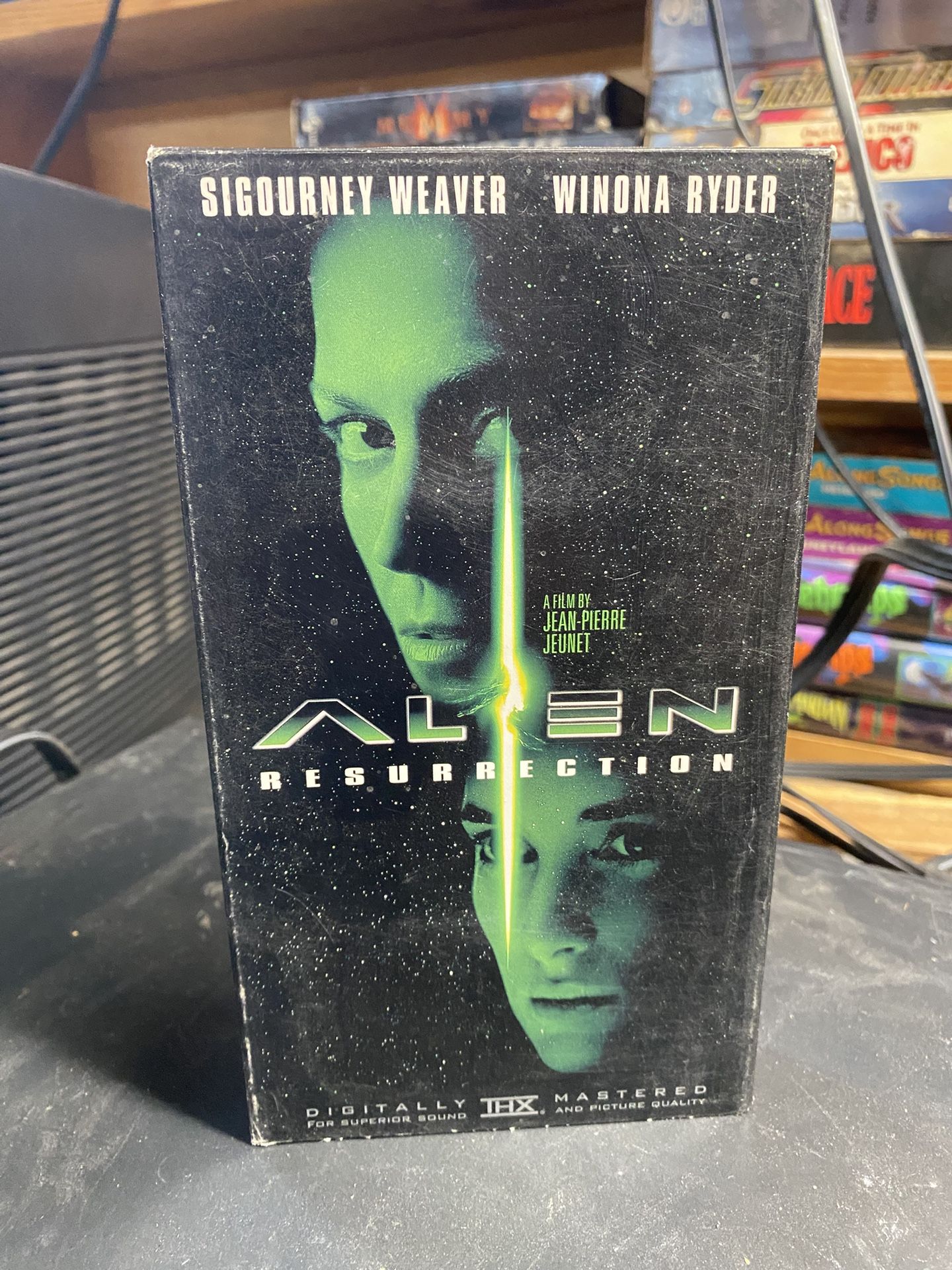 Alien Resurrection Vhs Movie Horror Rare
