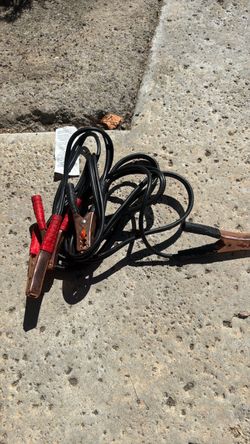 Jumper Cables with Clamps