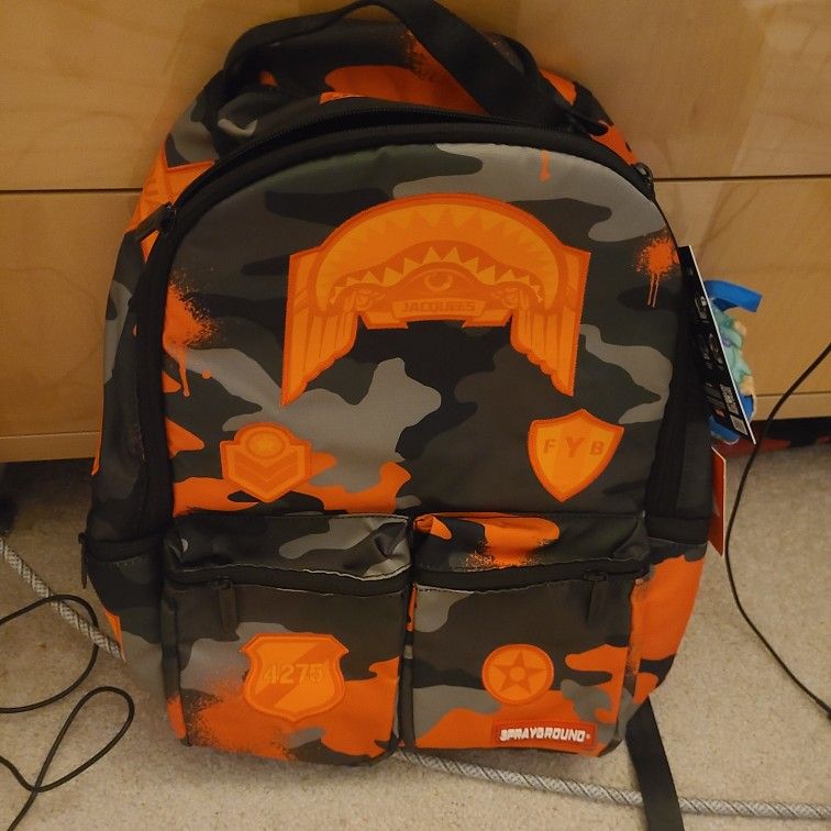 Brand new Rare Sprayground Jacquees Collab Backpack for Sale in Westerville OH OfferUp