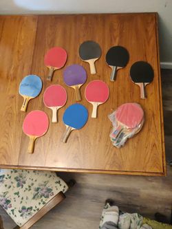 Ping Pong Paddle Lot