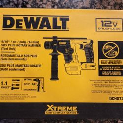 DeWalt SDS PLUS ROTARY HAMMER BRUSHLESS