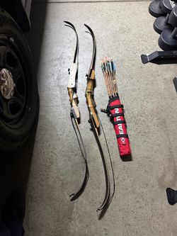 Bow are arrows
