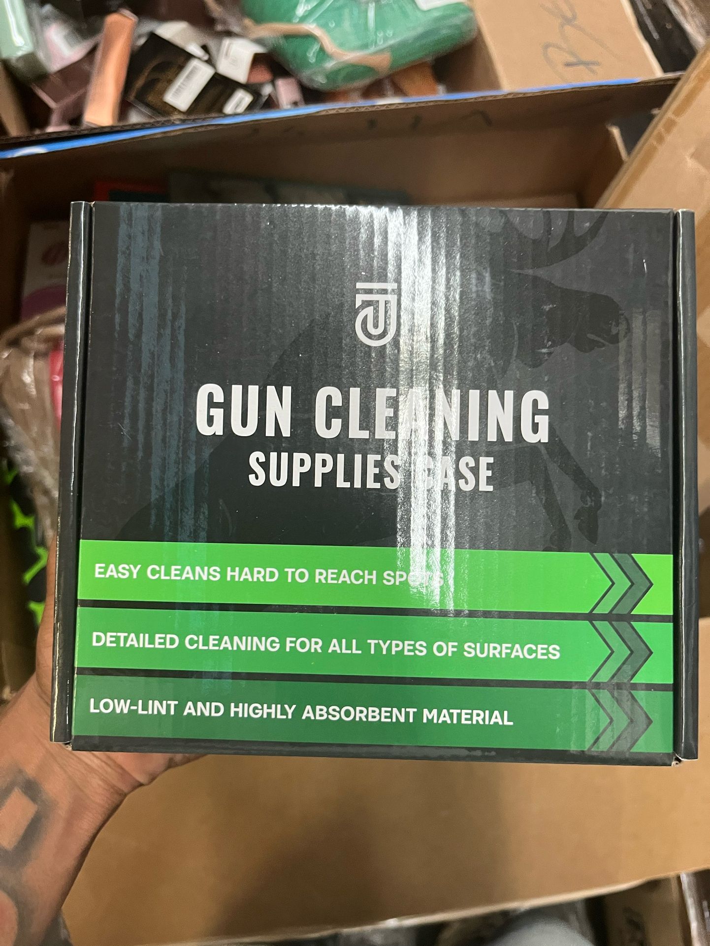Gun Cleaning Supplies Case