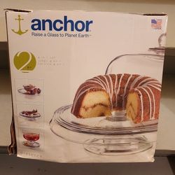Anchor 2 Piece Cake Set
