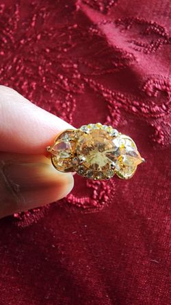 Real 10K yellow gold ring