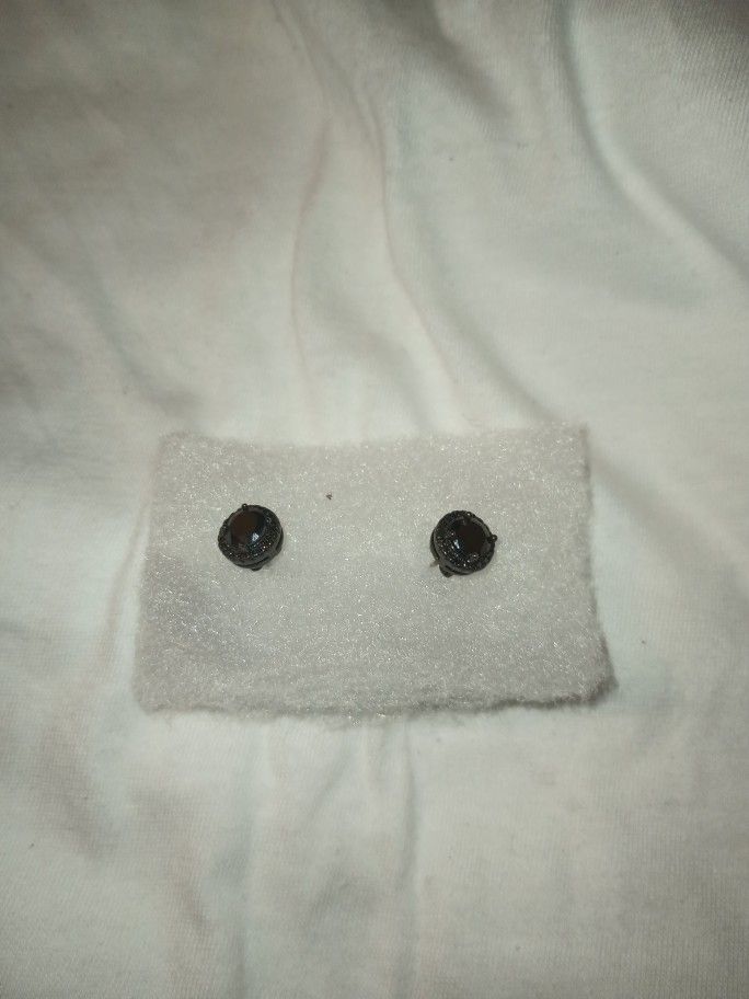 Black Diamond Ear Ring