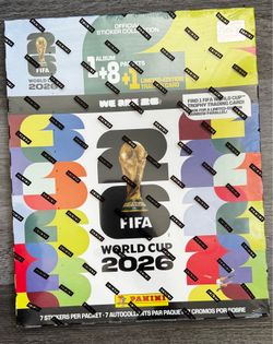 Panini FIFA World Cup 2026 Sticker Album + 8 Packs & 1 Limited Edition Card