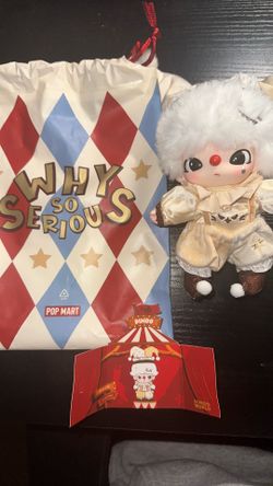 Pop Mart Why So Serious Labubu Toy Lumino Feast