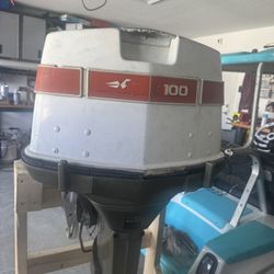 Running 1972 Johnson 100hp