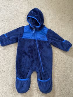 Boys Fleece one piece-0-3 Months-(NorthFace)