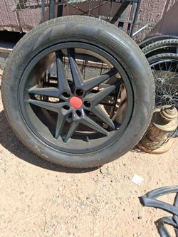 Twenty inch rams and tires
