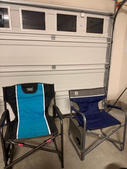 Set of 3 Folding Camping Chairs – Timber Ridge & Coleman