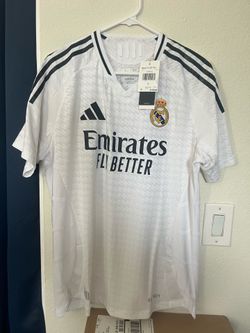 Adidas Real Madrid 2024/25 Home Soccer Jersey White Luka Modric 10 L Large