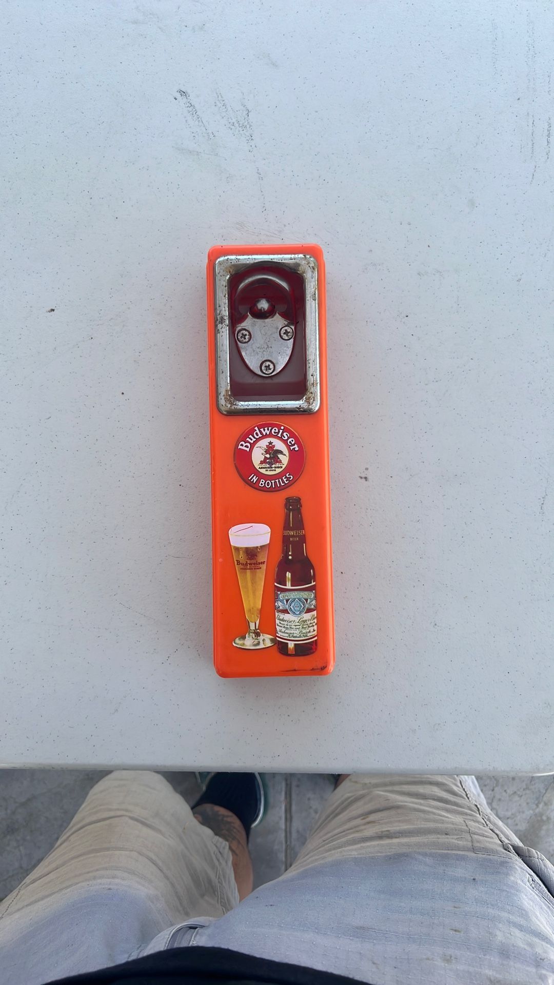 Budweiser Wall Bottle Opener
