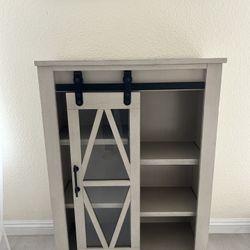 Farm style Entry Cabinet