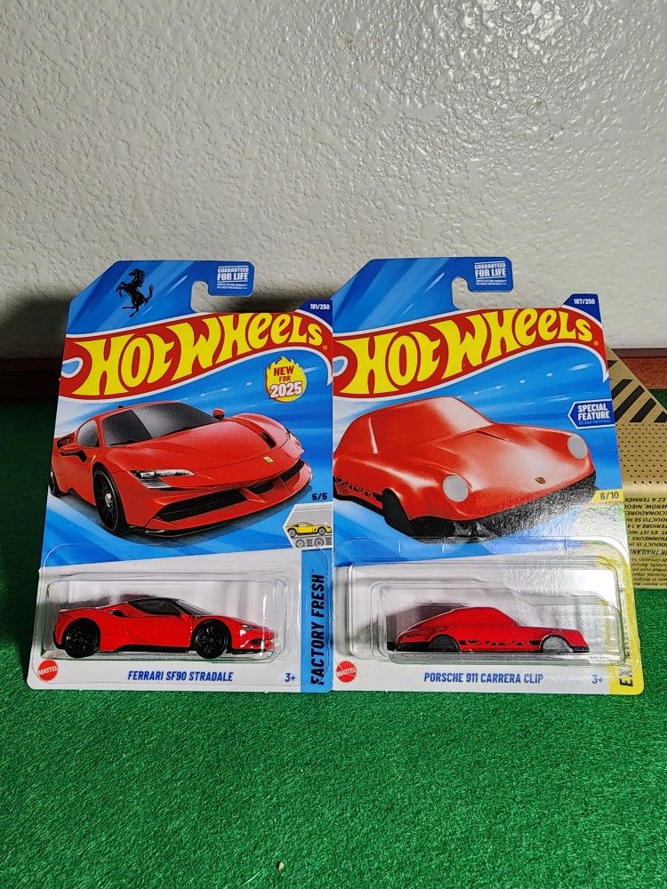 Hot Wheels FERRARI Y PORSCHE