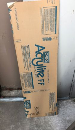 Acrylic plastic