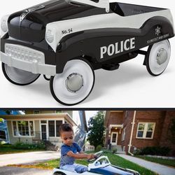 Vintage police Car