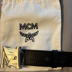 Black MCM Belt