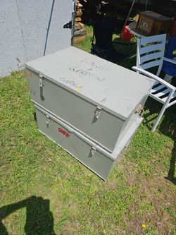 Two Metal Chest