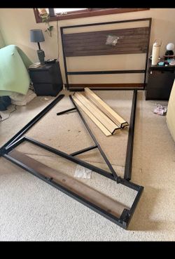 Queen size bed frame