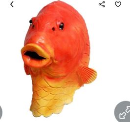 Fish face costume