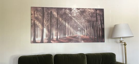 Home Decor Oversized Forest Canvas