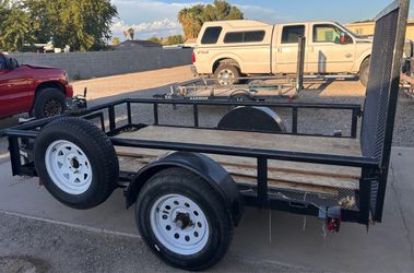 Tandem Axle Utility Trailer