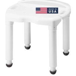 Carex Universal Bath Seat and Shower Chair, Heavy Duty Shower Bench for Bathtub, Safety Bath Seat Stool for Seniors and Disabled, Supports up to 400 l